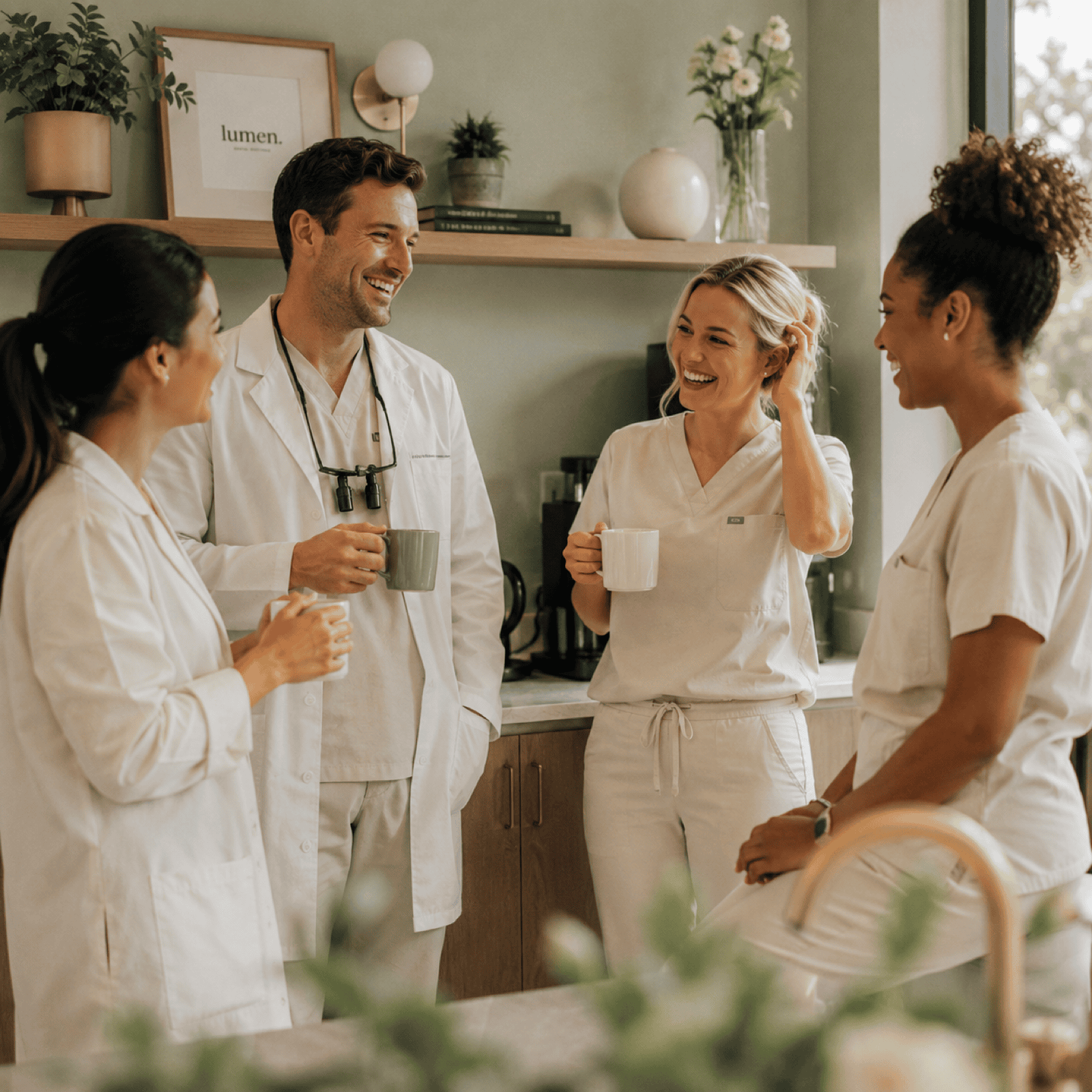 Behind the scenes at Metro Dental Care — where every morning begins with purpose and precision.
